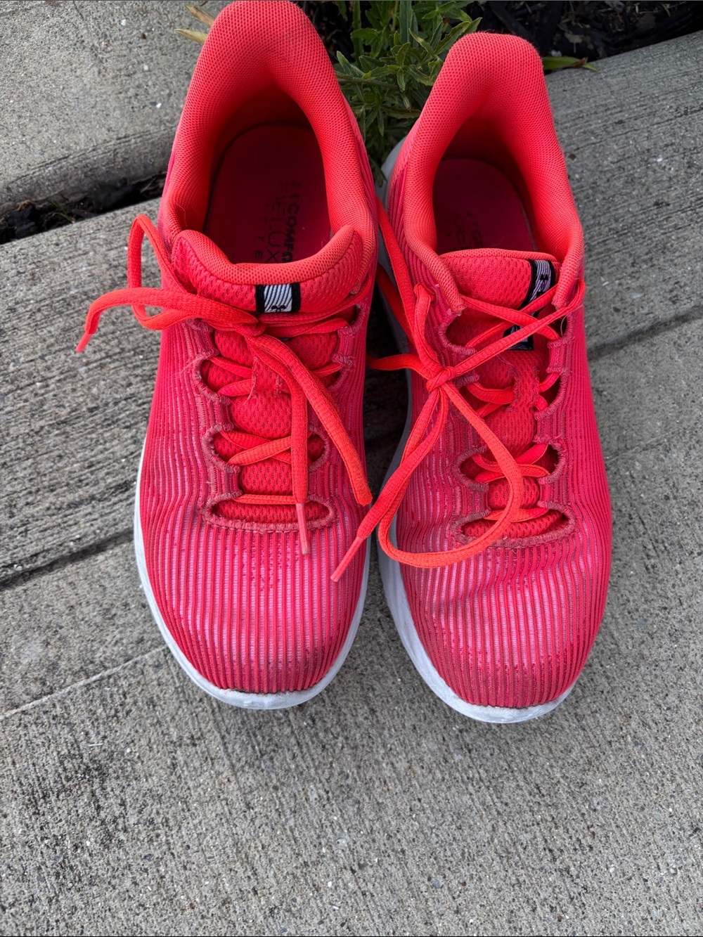 Under Armour womens Coral Pink Athletic Sneakers